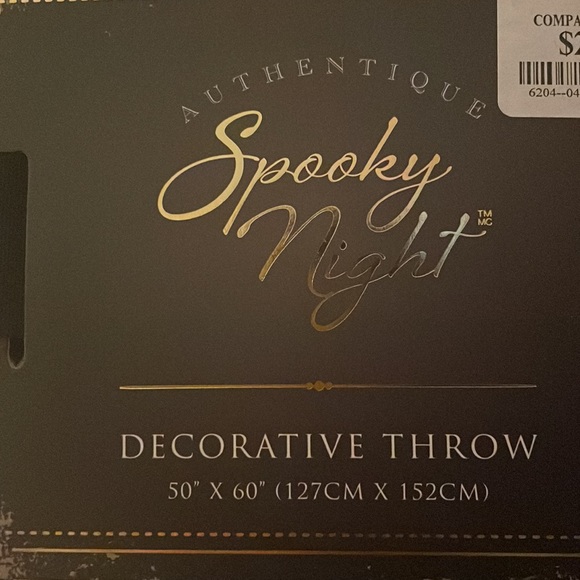 Spooky Night ghost throw ***TRADE ONLY*** I am looking for the version in white - Picture 2 of 3